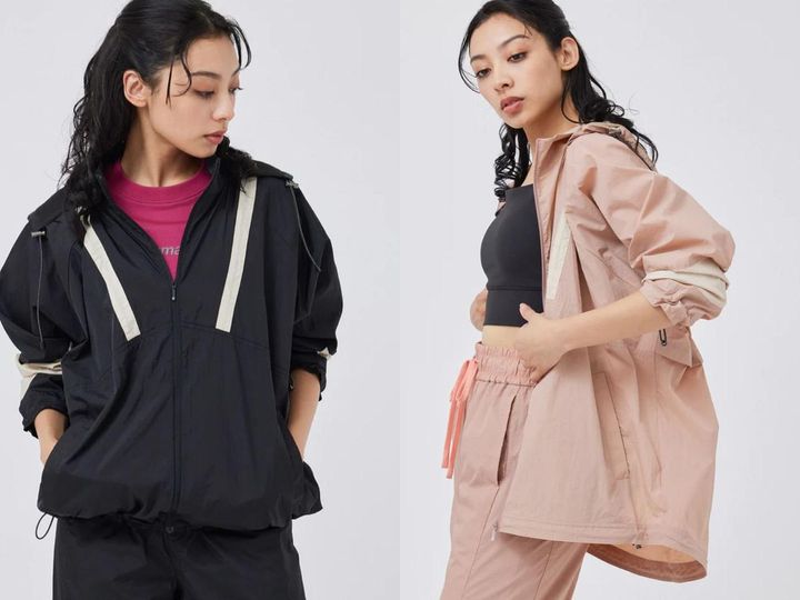 画像: 「配色ウィンドブレーカー」各¥10,450 出典：ナージー