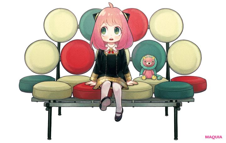 SPY×FAMILY大好き内田理央さんが、概念アーニャメイクにTRY！_2