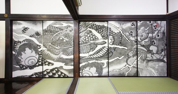 京都で干支の龍を訪ねて、アートな襖絵やおみくじに新年の幸せ祈願♪