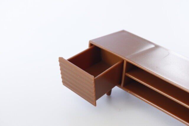 セリアのミニチュア テレビ台の引き出し