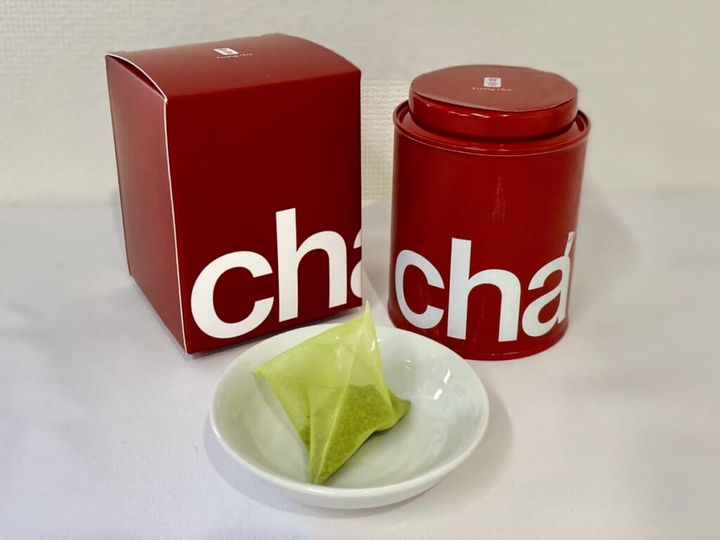 ゴンチャ福袋2024「ティーバッグ缶 抹茶入り玄米茶（12包入）」