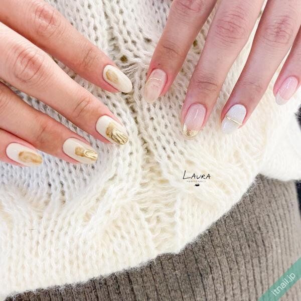 LAURA POMPONNEEが投稿したネイルデザイン [photoid:I0108832] via Itnail Design (725041)