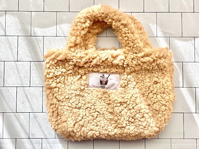 サーティワン 福袋 2024 オリジナルグッズ「ボアミニトート」