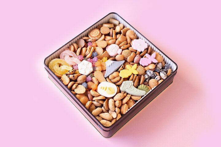 新年の贈り物に華を添える、銀座 菊廼舎の「特撰缶JAPAN小缶」