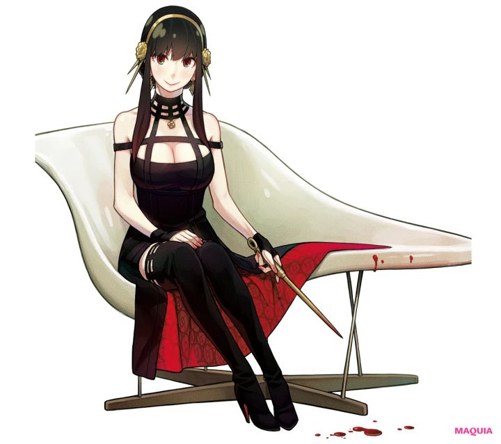 SPY×FAMILY大好き内田理央さん。“概念ヨルさんメイク”でクールに変身！_2