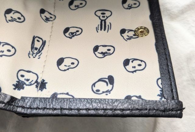 総柄裏地