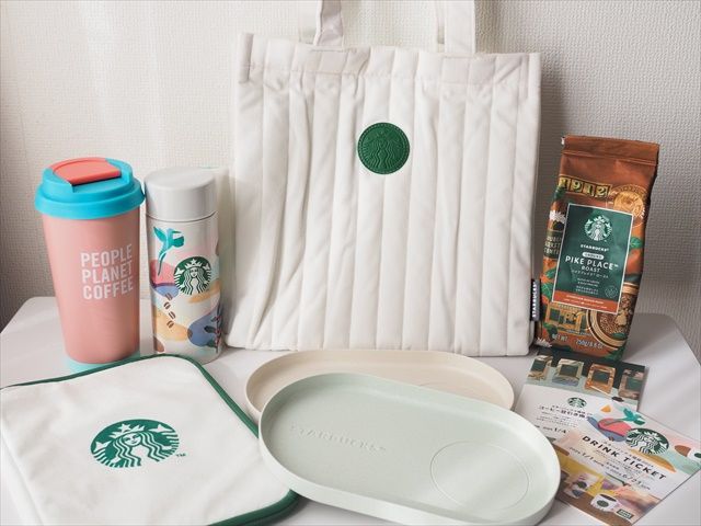 お買得】 スタバ 福袋 ドリンクチケットなし コーヒー豆 タンブラー 