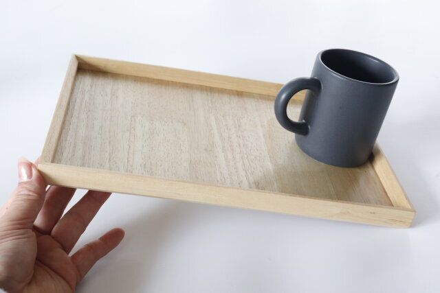 普通のトレーの滑り具合