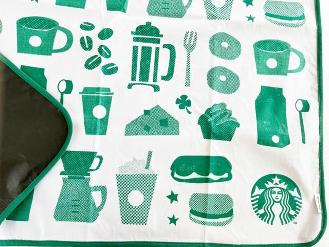 スターバックス福袋2024の中身をイエモネ で大公開！ピクニックマット