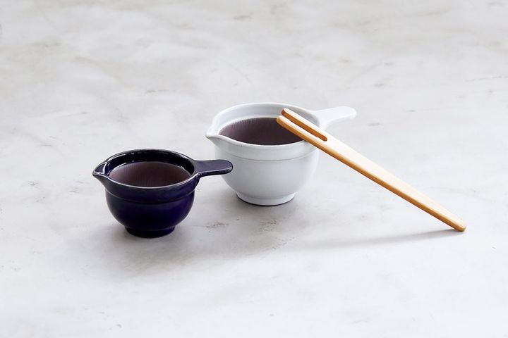 〈かもしか道具店〉の納豆鉢、納豆のまぜ棒