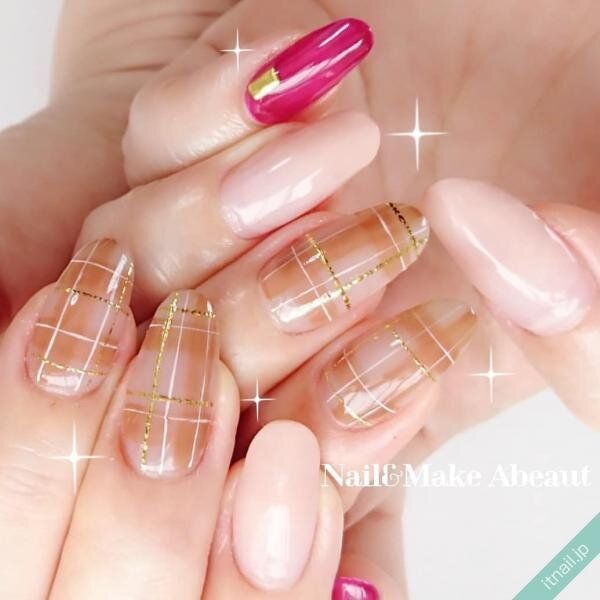 Nail&Make Abeautが投稿したネイルデザイン [photoid:I0075064] via Itnail Design (724849)