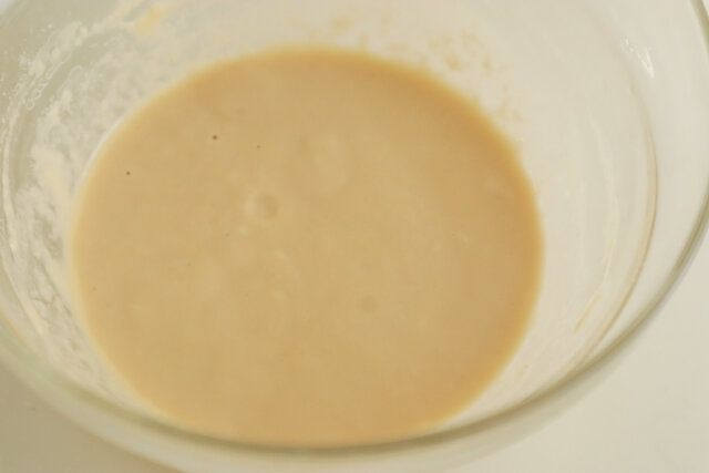 コウケンテツ 白菜チヂミ 再現レシピ 生地を作る