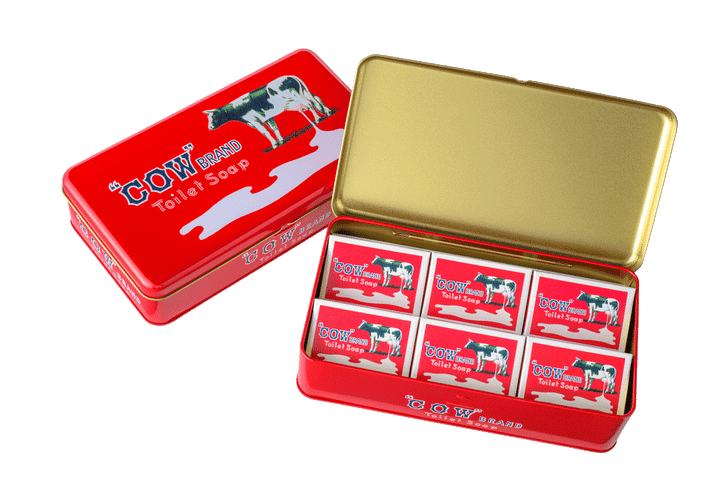 〈カウブランド赤箱〉の石鹸セット
