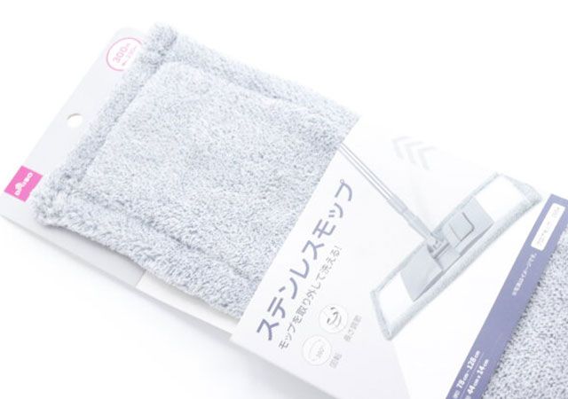 ダイソーのステンレスモップ