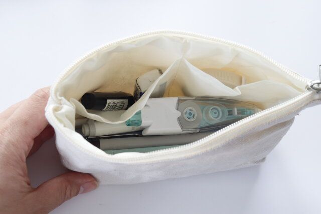 ダイソー ポーチ マチ付き