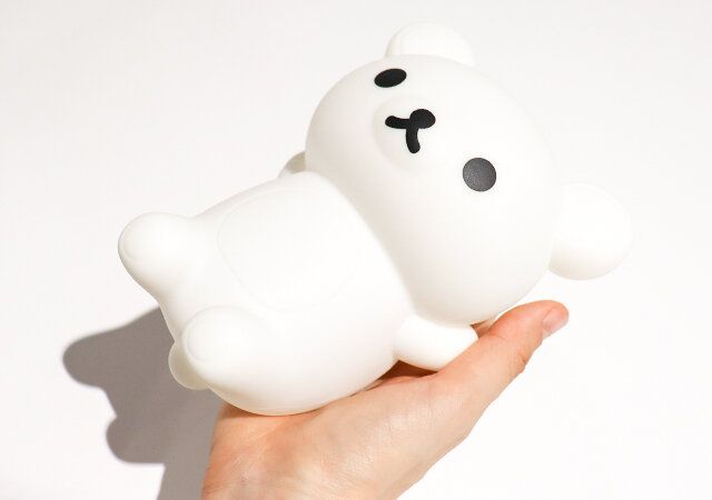 リラックマ お部屋ライト ごろ寝ver.のサイズ感