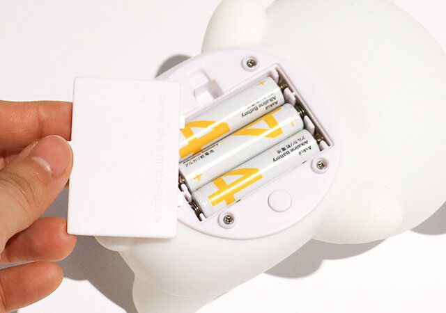 リラックマ お部屋ライト ごろ寝ver.に必要な電池