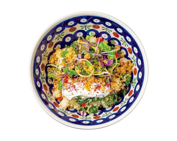 グルマン温故知新：みなとみらい〈TrattoriaTabulé〉「シグネチャータブレ ヨーグルトのソース」