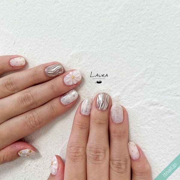 LAURA POMPONNEEが投稿したネイルデザイン [photoid:I0128895] via Itnail Design (724994)