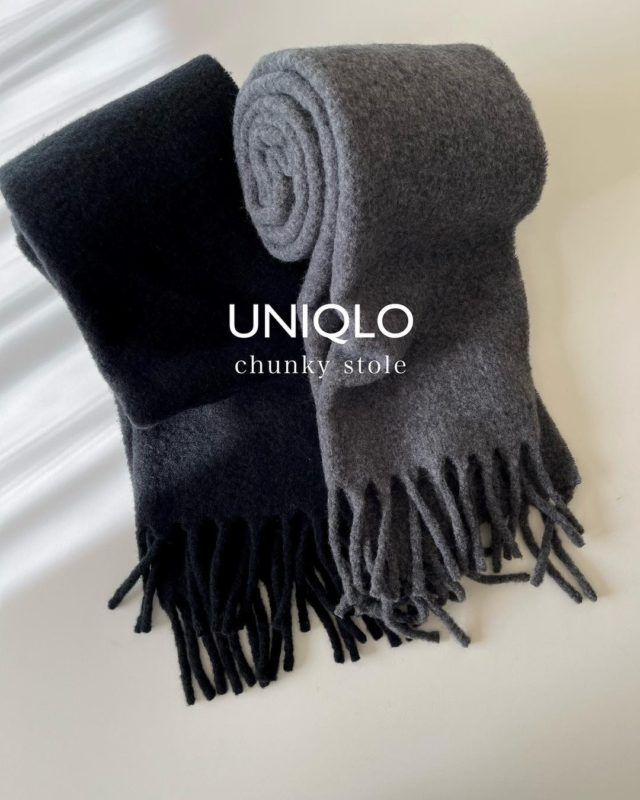 UNIQLOチャンキーストール