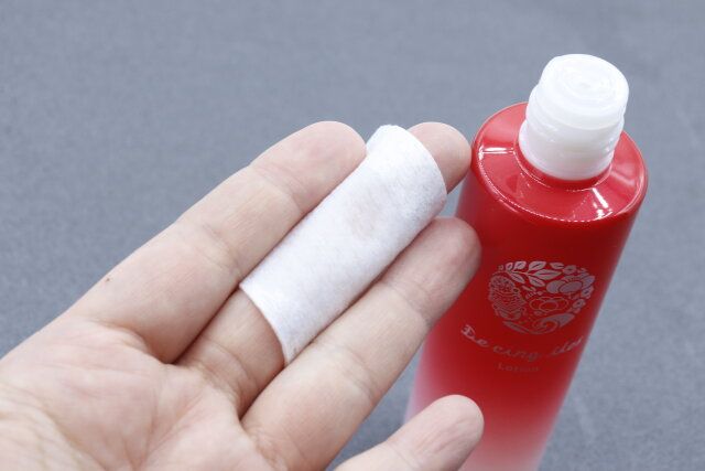 ダイソーの化粧コットン