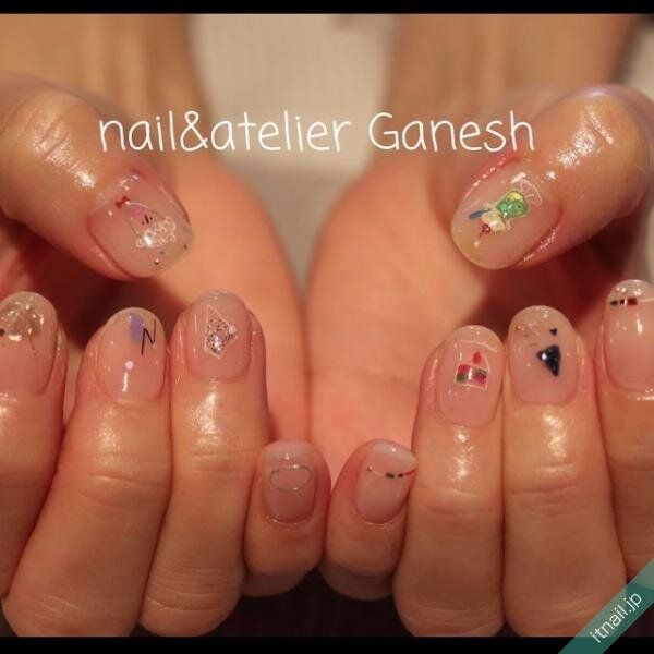 Ganeshが投稿したネイルデザイン [photoid:I0117692] via Itnail Design (724619)