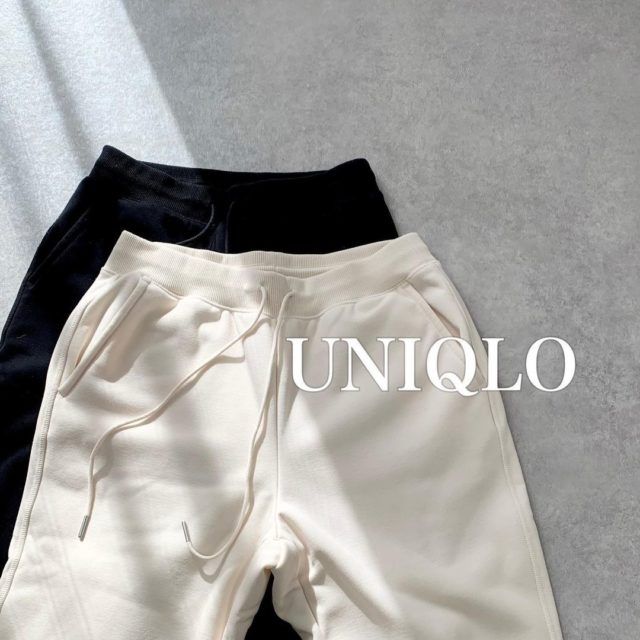 UNIQLOボアスェットパンツ