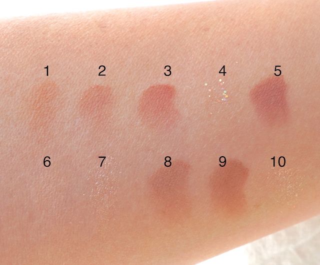 プロ アイ パレット塗ったところ