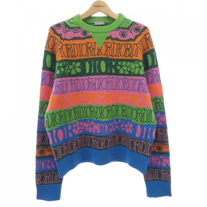 ディオールとステューシーのコラボニット