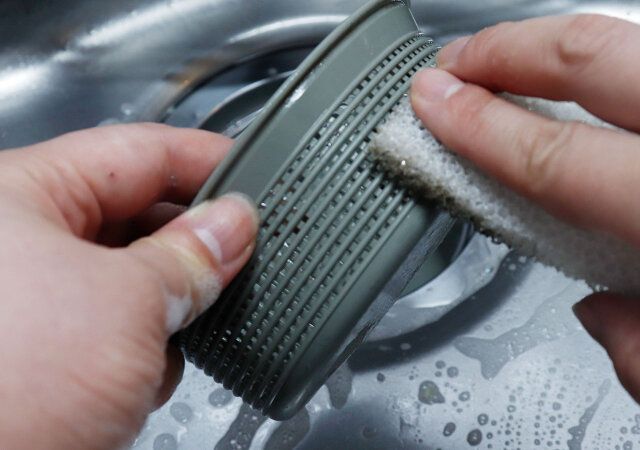 スリーコインズ めくって使える薄手スポンジ30PCS 水きりカゴ