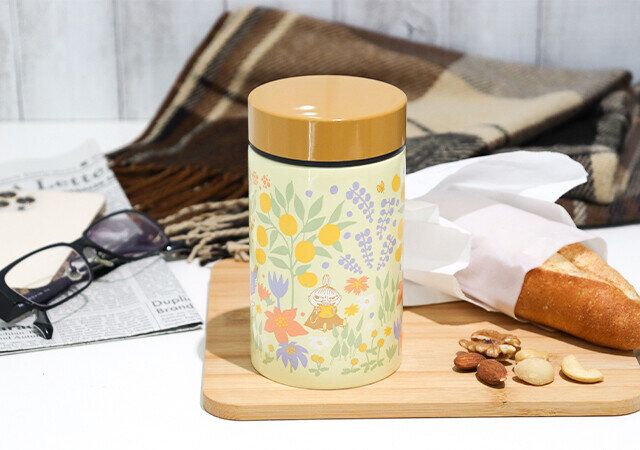 MOOMIN［ムーミン］真空断熱スープジャー フラワー柄