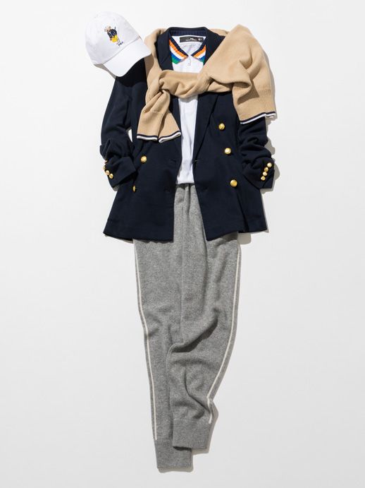 アウターを変えるだけ！ 簡単オシャレな最強時短ゴルフコーデ