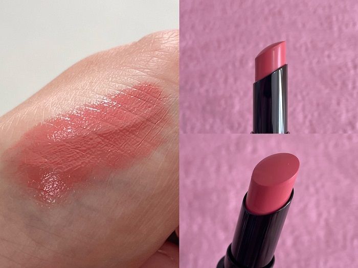 ヴィセ ネンマクフェイク ルージュを手の甲につける