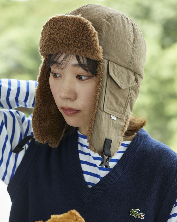 《オーバーライド》のメンズのパイロットハットに注目！冬のキャンプでもシティでも大活躍