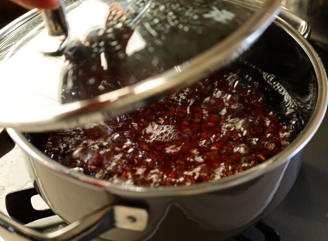 ぜんざい レシピ 小豆を炊く