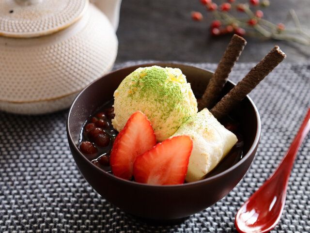 クリームぜんざい レシピ