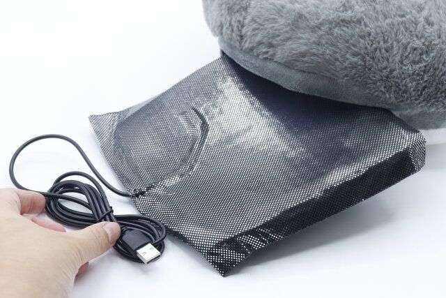 ダイソーの足温器