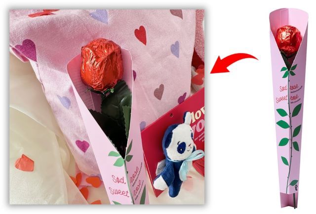 フライングタイガー チョコレート（ローズ）594円