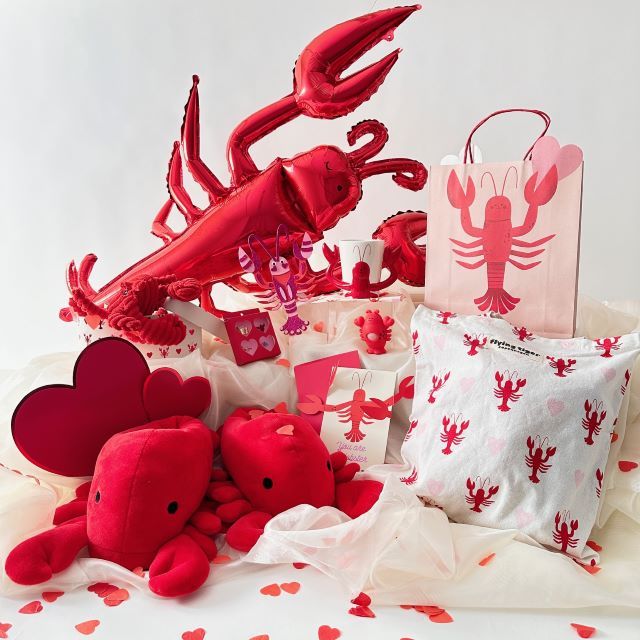 フライングタイガー バレンタインの新定番?! 「愛を語る運命のロブスター♡」