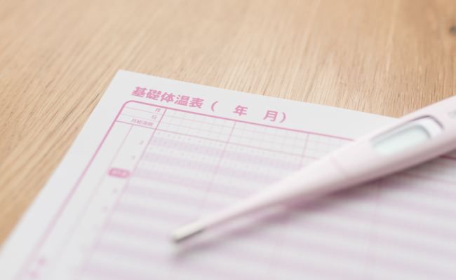 基礎体温表のイメージ