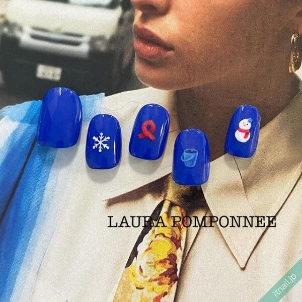 LAURA POMPONNEEが投稿したネイルデザイン [photoid:I0125821] via Itnail Design (725079)