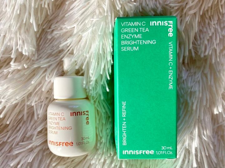 韓国コスメおすすめスキンケア「イニスフリー」ビタCグリーンティーエンザイムブライトセラム