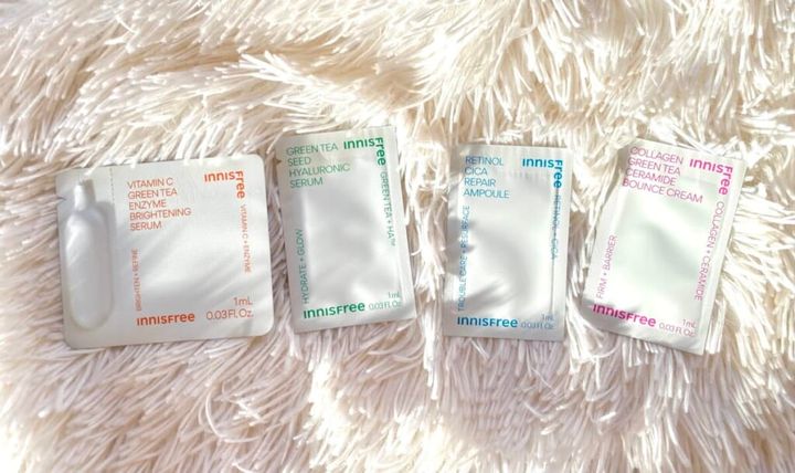 韓国コスメおすすめスキンケア「イニスフリー」サンプル