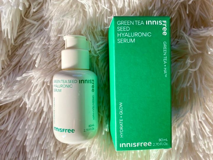 韓国コスメおすすめスキンケア「イニスフリー」グリーンティーシードヒアルロンセラム