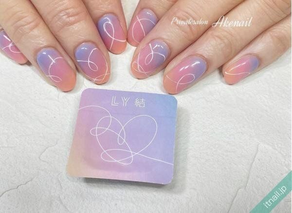 Private salon Ake nailが投稿したネイルデザイン [photoid:I0126361] via Itnail Design (725234)