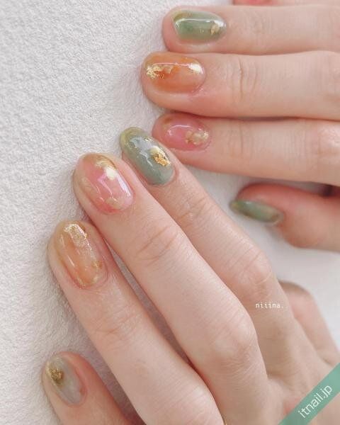a little salon niiinaが投稿したネイルデザイン [photoid:I0121281] via Itnail Design (725074)
