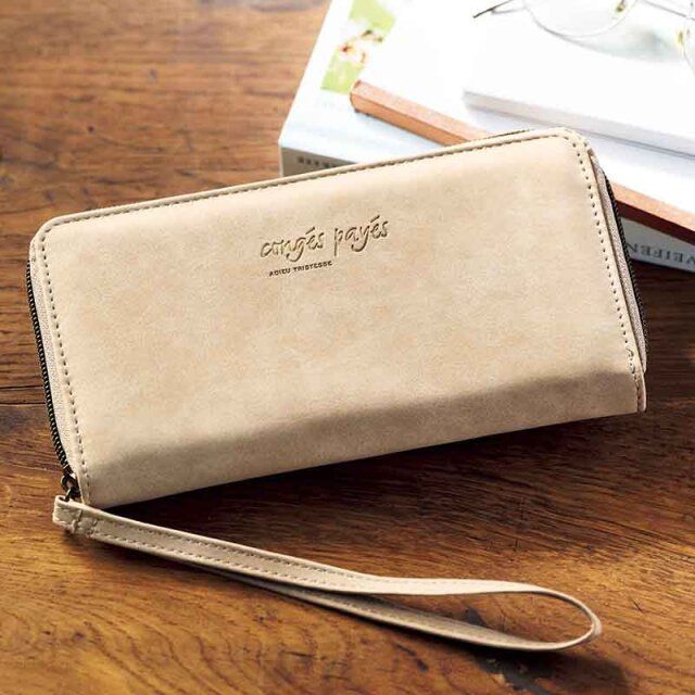 リンネル2024年3月号増刊コンジェ ぺイエ アデュー トリステスの付録長財布