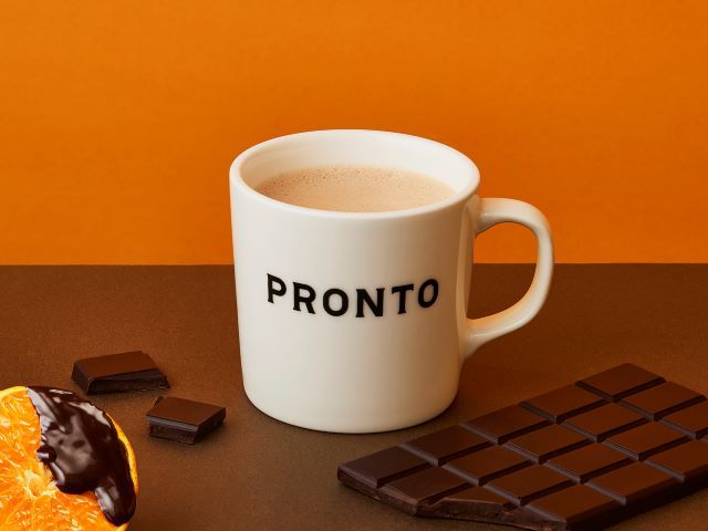 プロント 「愛媛せとかのショコララテ」R 473円 L 561円