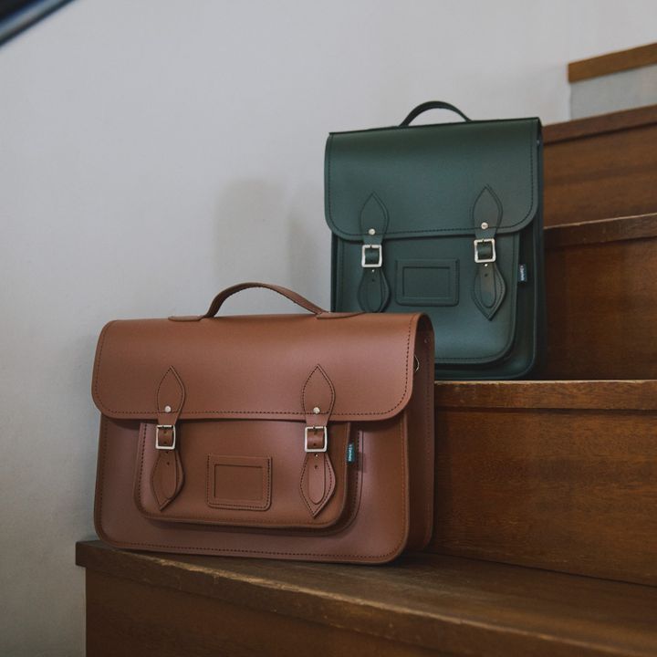 通勤にも、休日カジュアルにも持っていける《ザッチェルズ》のサッチェルバッグ【マイスタンダードブック】