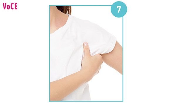 7.手のひらでつかんでモミモミするだけでもほぐれていく